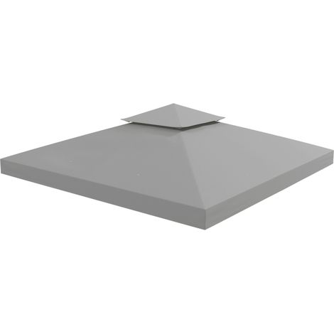 3m Gazing Canopy, Double-Layer Canopy Replacement Gazing Canopy, Light Gray (1/5)