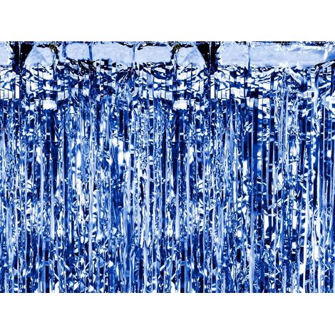 Partyvorhang blau 90x250cm
