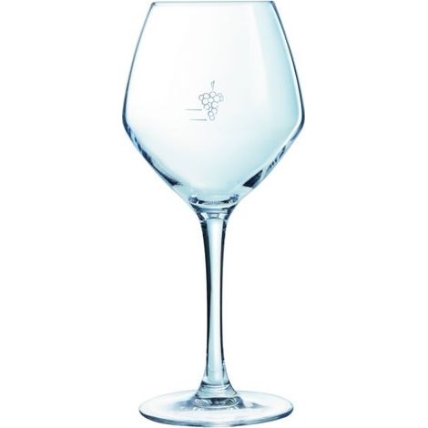 6 x verres CABERNET 35cl - Vins jeunes - Jaugé à 12.5 et 15cl - Chef&Sommelier