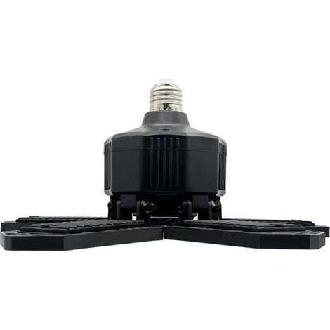 Lampe de garage LED lumineuse 15 000 lm, 6 panneaux lumineux, plafonnier déformable pour garage, éclairage 150 W, sous-sol, atelier, entrepôt, grenier (E26/E27, 240 LED). (1/4)