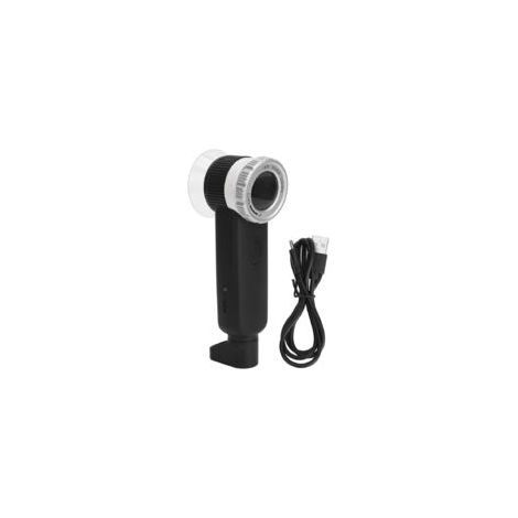 Lente d'ingrandimento 30x, tre sorgenti luminose, ricarica USB, lente d'ingrandimento portatile con luce UV/viola, rilevatore di banconote, lente d'ingrandimento con scala a LED, lente d'ingrandimento