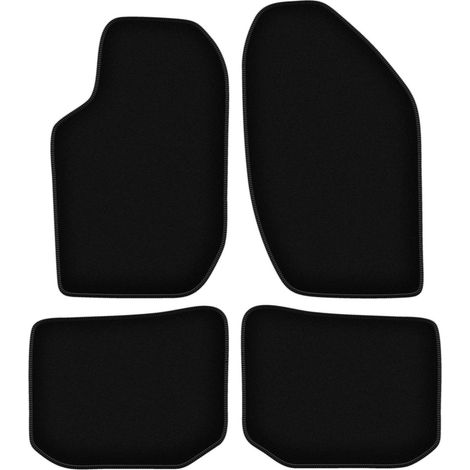 Schwarze Velours-Fußmatten (Standard) für: Alfa Romeo 164 Limousine (1988-1997) (1/5)