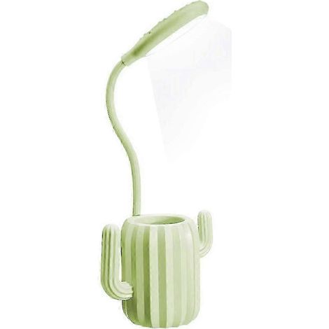 Lampe de bureau pour enfants, lampe de chevet avec lampe de lecture USB, verte (1/5)