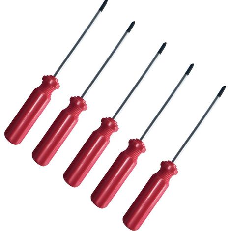 Lot de 5 tournevis Triwing Y0 (3,0 mm), pointe magnétique, tournevis triwing magnétique avec poignée en plastique (1/5)