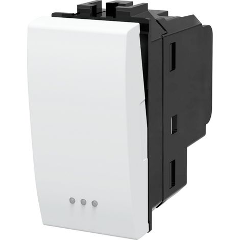 Invertitore 16AX bianco compatibile anche con BTicino Livinglight