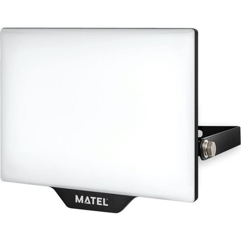 Schwarzer LED-Projektor mit Schnellanschluss, Kaltlicht, IP65, 30 W