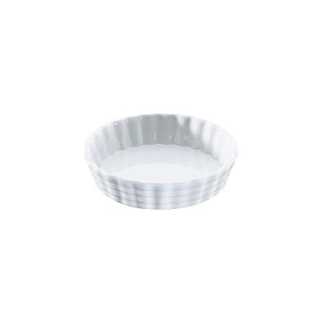 Kuchenprofi Molde para tartaleta de porcelana blanca 12 cm (1/2)