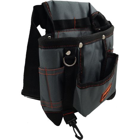 Borsa cintura porta attrezzi marsupio portautensili elettricista muratore tasche (1/5)