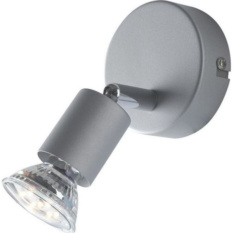 SPOT LED COOPER GU10 5W 11XH8,5CM 2700K SILVER (1/2)