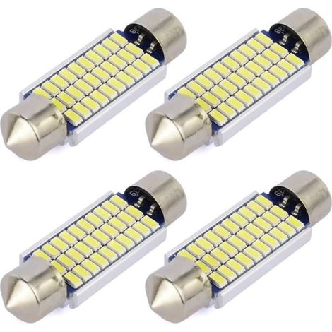 Ampoule LED feston C5W 42 mm 6000 K (x4) Anti-erreur (1/4)