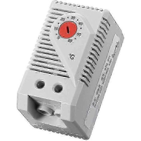 Thermostat mécanique, KTO011, réglable de 0 à 60 °C, interrupteur de contrôle de température normalement (°C), rouge, SZRH AW (1/5)