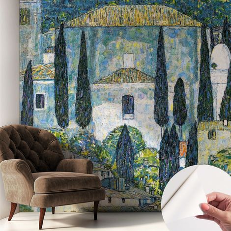 Fotomurale adesivo stickers - per camera da letto - per corridoio - decorazione casa moderna Case di cipresso 250x250 cm (1/5)