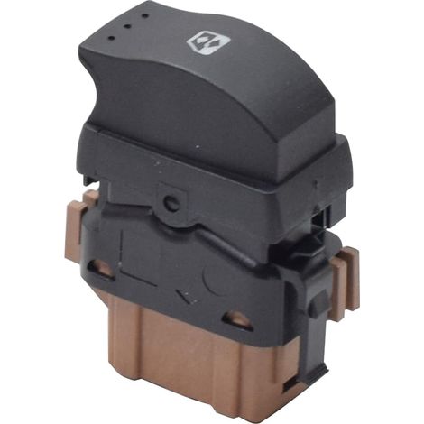 8200057321 Interrupteur de fenêtre à commande électrique Pour Nissan Interstar Pour Opel Movano Vivaro Pour Renault Master Trafic II MK2 (Noir) (1/4)