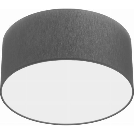 Plafonnier tissu Nowodvorski Cameron gris Ø35 2xE27 (1/3)