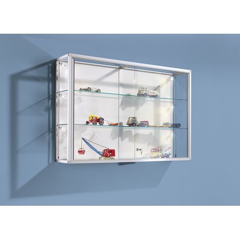 FRANKEL kaiserkraft, Vitrine murale, cadre aluminium anodisé