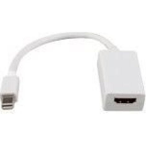 Câble Vidéo - DisplayPort Vers HDMI - Connecteur Ultra-Compact - 15 Cm - 1 Pièce