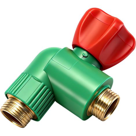 Angle Valve, Leak Proof Outlet, Faucet Shut Off, Heavy Duty Connector for Kitchen Bathroom Water Heater Pressure Reduction Plumbing System Installation Repair Durable Reliable Accessory (1/5)
