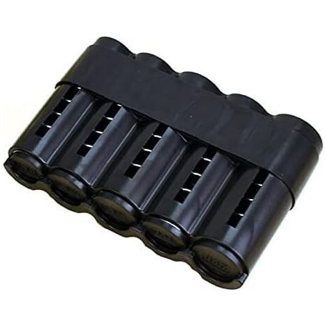 CSPARCV Dispenser di monete nero 13x8,2 cm - Grande capacità - Scatola porta monete portatile - Porta monete universale (1/5)