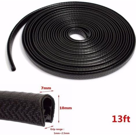 4M Bande Caoutchouc Protection Portière Voiture Strip Joint Protège Bord (1/4)