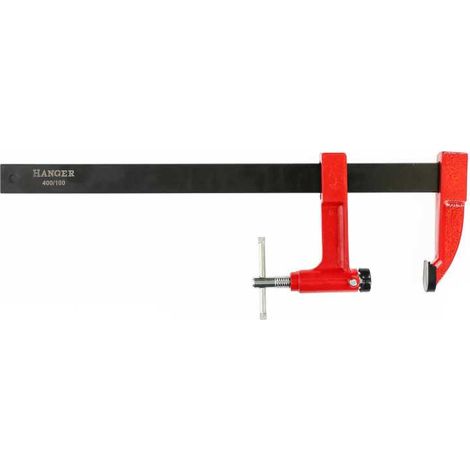 Hanger Morsa a Pompa nera e rossa 100-150 mm (1/3)