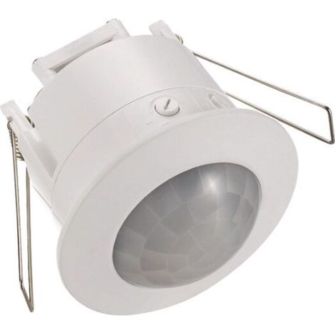 Indoor motion detector ceiling, recessed 360 ° relay white IP20 (1/4)