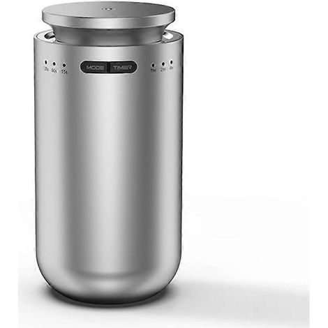 Diffuseur d'arômes portable pour voiture, désodorisant électrique pour la maison, rechargeable, argenté (1/5)