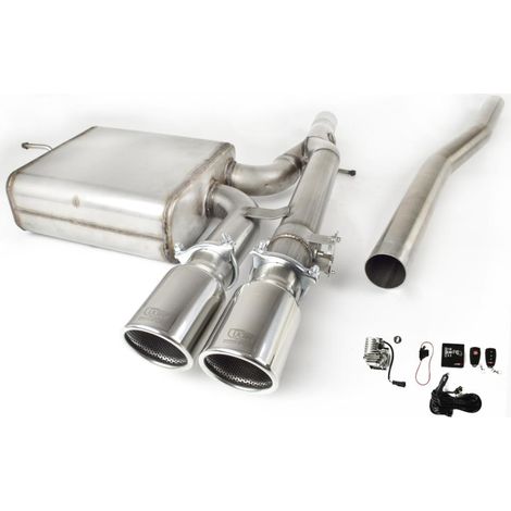 Silencieux Inox Ulter Mini F55 Cooper S 2014-2021 2.0 190cv 2x90 + Soundbox-35852754