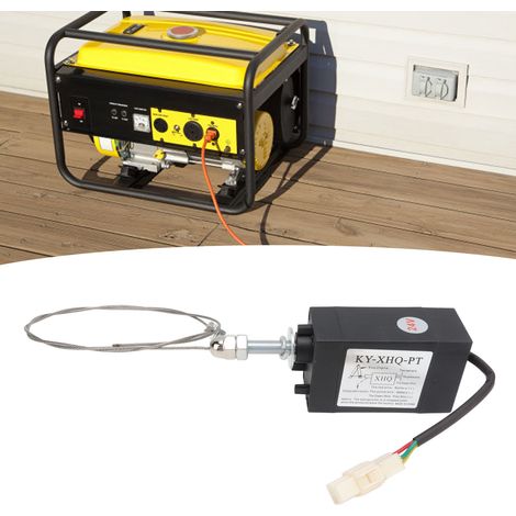 Dispositif électronique d'arrêt de flamme pour générateur diesel XHQ-PT, anneau de traction d'arrêt de flamme automatique, électrovanne d'arrêt et de fermeture, alimenté en 24 V, type normalement ouve (1/5)