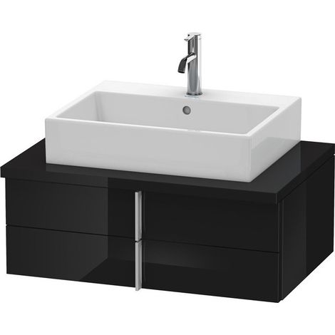 VERO mobile console basso 285x800x518mm nero lucido