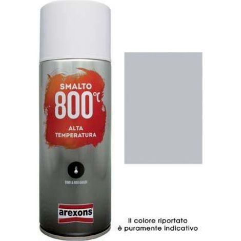 Smalto spray 100% acrilico alte temperature arexons 400 ml colore marrone