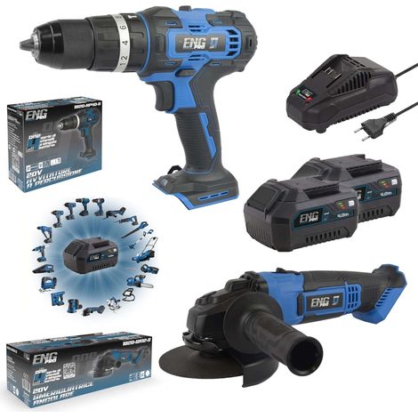Avvitatore a percussione + Smerigliatrice angolare + Kit ONE4ALL 4.0 - ENG PRO (1/5)