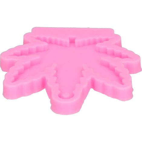 Silikonform Ahornblatt-Schlüsselanhänger Schokoladenform Fondant-Schokoladenkuchenform Küchenutensilien (1/5)