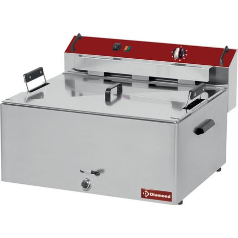 Friteuse électrique 30 litres -inox - Diamond