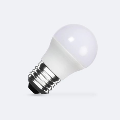 Bombilla LED 12/24V E27 Casquillo Gordo 5W 400 lm G45 No Flicker 4000K Blanco Neutro