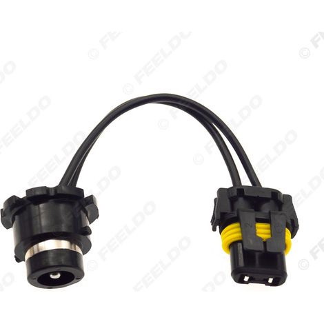 Câble adaptateur pour phares automobiles HID/LED, câble de conversion D2 vers 9006, câble de modification de la prise d'alimentation