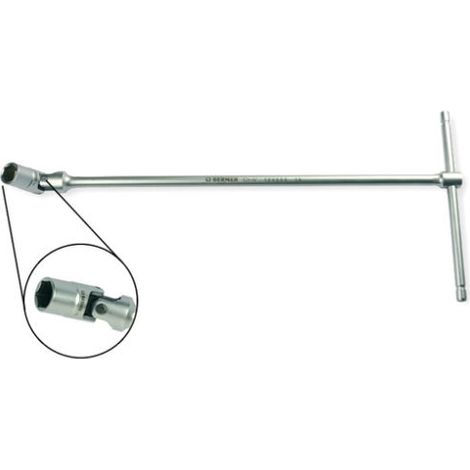 CHIAVE A T DOPPIO SNODO 13mm snodata farneed