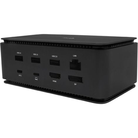 i-tec Metal USB4 Docking station Dual 4K HDMI DP with Power Delivery 80 W + Universal Charger 100 W