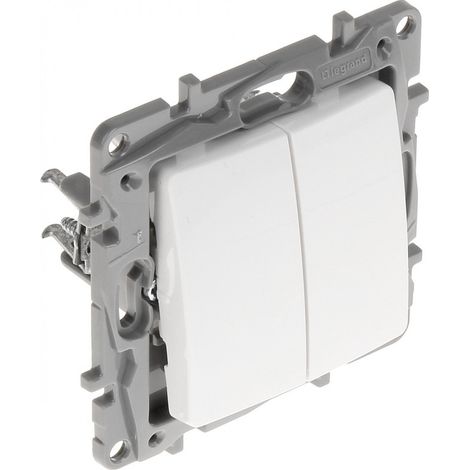 NILOE 764502 LEGRAND 2185 INTERRUPTEUR À DOUBLE ESCALIER 10 A (1/3)