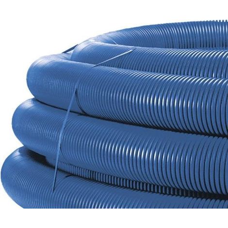 Collecteur géothermique puits canadien 50 m – Diamètre 200 mm – Livré avec manchon spécial traversée de mur – Pour installations en sous-sol – Nather
