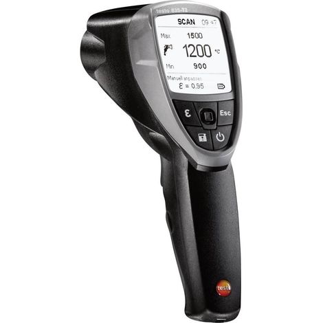 Termómetro infrarrojo negro Testo 835-T2 preciso