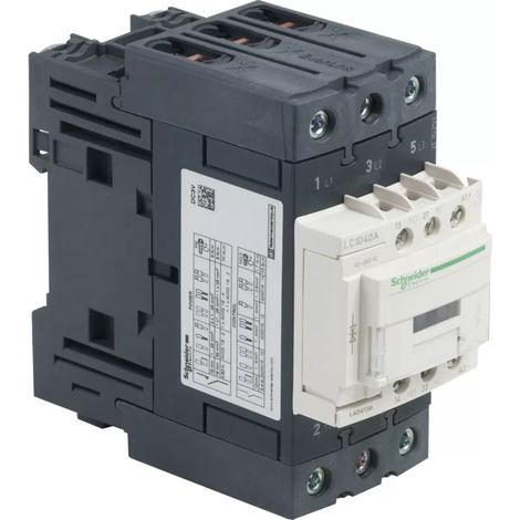 Leistungsschütz TeSys D 40A 3P 1NO 1NC Spule 24VDC EVK Kastenklemmen (1/2)
