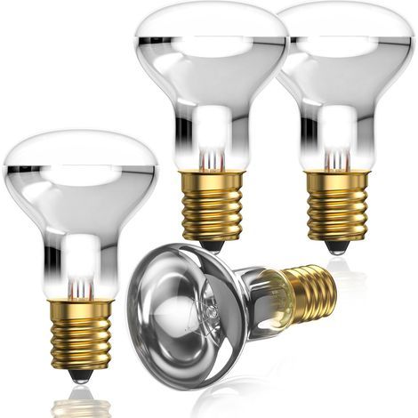 4x R39 30W E14 Dimmable Warm White Bulbs for Lava Lamp Interior Decoration (1/5)
