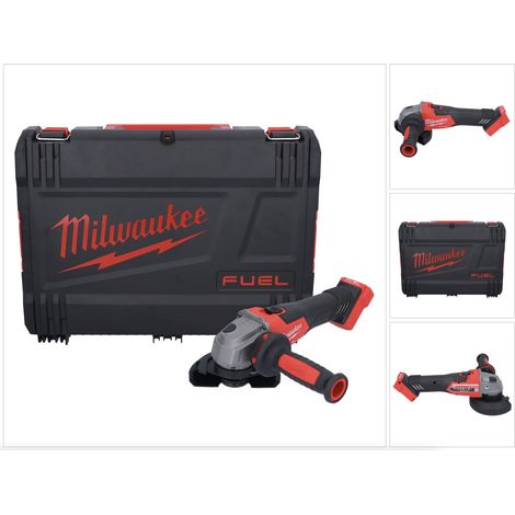 Milwaukee M18 FSAG115X-0X Akku Winkelschleifer 18 V 115 mm Brushless + HD Box - ohne Akku, ohne Ladegerät