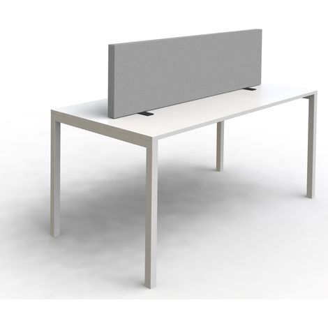 Panneau frontal SPACIO 160x40cm - Pied de table - Gris clair