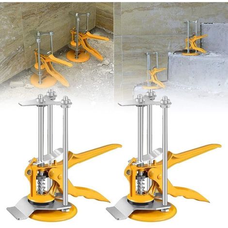 Lot de 2 leviers de levage pour planche à roulettes - En métal - Pour portes - Pour cabinets - 100 kg (1/4)