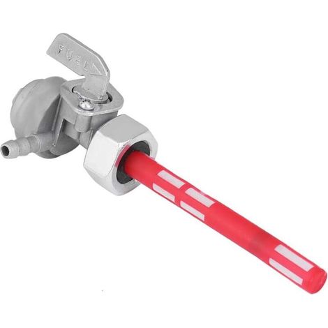 Aougo – Rubinetto carburante universale per Honda CB350 CB400 CB750 CX500 – Previene le perdite – Alluminio e plastica resistenti – Controllo preciso del flusso – CX500D (1/4)