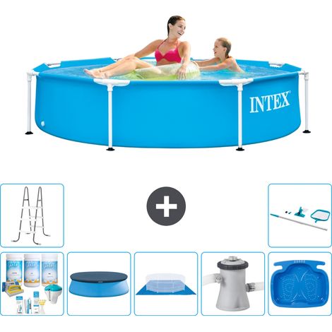 Intex Piscine Tubulaire Ronde - 244x51 cm - 8-pièces  S20395 (1/5)