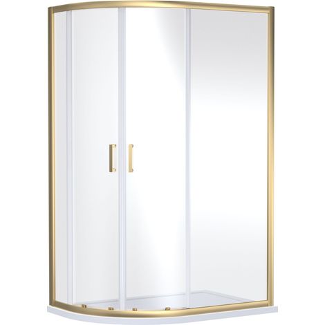 1900 x 1000 x 800mm Offset Quadrant