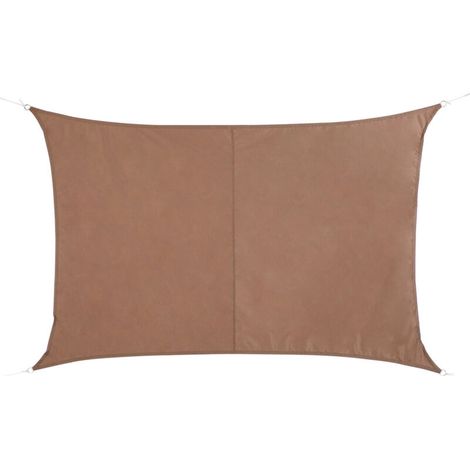 Hesperide – Voile d'ombrage rectangulaire 3x2m en polyester déperlant – Protection UV – Fixations incluses – Pour espaces extérieurs (1/5)