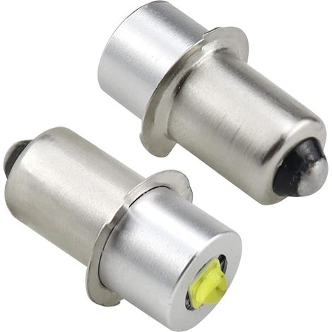 2 PCS P13.5S 5W LED Ampoules de Rechange pour Lampe de Poche (1/5)